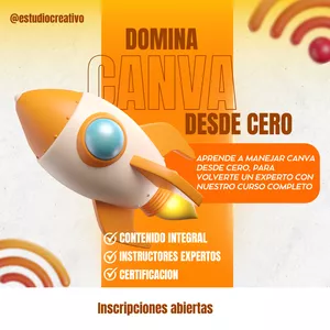 Imagen de portada para Curso online Curso de canva completo 