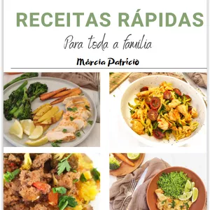Imagem de capa para o Ebook Receitas Rápidas para toda a Família