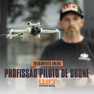 Imagem de capa para o Curso online Profissão Piloto de Drone