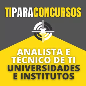Imagem de capa para o Curso online TI para Concursos Públicos