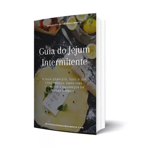 Imagem de capa para o Ebook Guia do Jejum Intermitente
