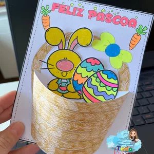 Imagem de capa para o Ebook CARTÃO PÁSCOA