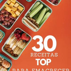 Imagem de capa para o Ebook 30 Receitas para Emagrecer em 10 dias 
