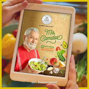 Imagen de portada para Ebook Mis Comidas - Recetario de Cocina Holonómica basada en Trofología