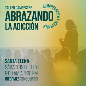 Imagen de portada para Evento presencial Abrazando la adicción