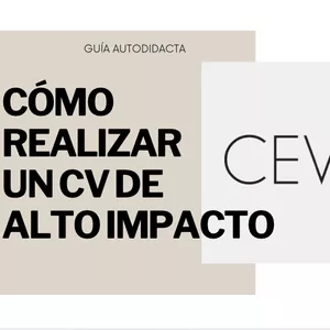 Imagen de portada para Ebook Como realizar un CV de alto impacto