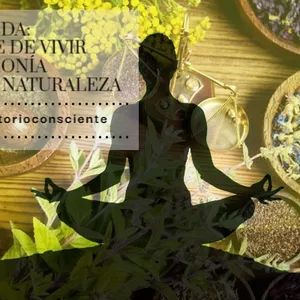 Imagen de portada para Ebook **AYURVEDA: EL ARTE DE VIVIR EN ARMONÍA CON LA NATURALEZA**