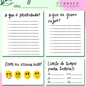Imagem de capa para o Ebook Planner Diário 