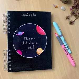 Imagem do curso Planner Astrológico 2021 - Arquivo PDF - Nanda e a Lua 