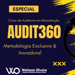 Imagem de capa para o Curso online Auditoria de Manutenção – Método AUDIT360