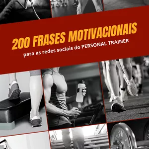 Imagem de capa para o Ebook 200 Frases Motivacionais para o Personal Trainer