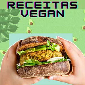 Imagem de capa para o Ebook Receitas Vegan 