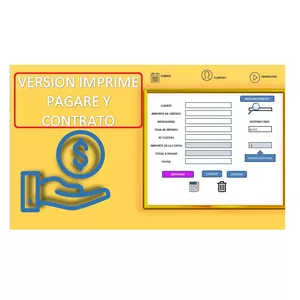 Imagen de portada para Curso online Sistema Excel De Prestamos Y Cobros en todos los plazos - Versión: Imprime Pagaré y Contrato en Word