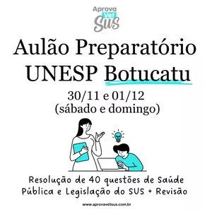 Imagem de capa para o Curso online Aulão Preparatório - Residência UNESP Botucatu