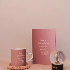 Imagem de capa para o Curso online Kit Rosa Blush: Caderno + Caneca | Deixe a graça divina entrar na sua vida
