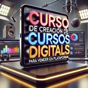 Imagen de portada para Curso online Curso de Creación de Cursos Digitales para Vender en Plataformas