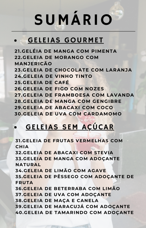 40 Melhores Receitas de Geleias da Ana @Casa860cg — imagem 3