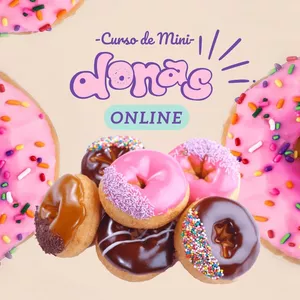 Imagen de portada para Curso online Curso de donas
