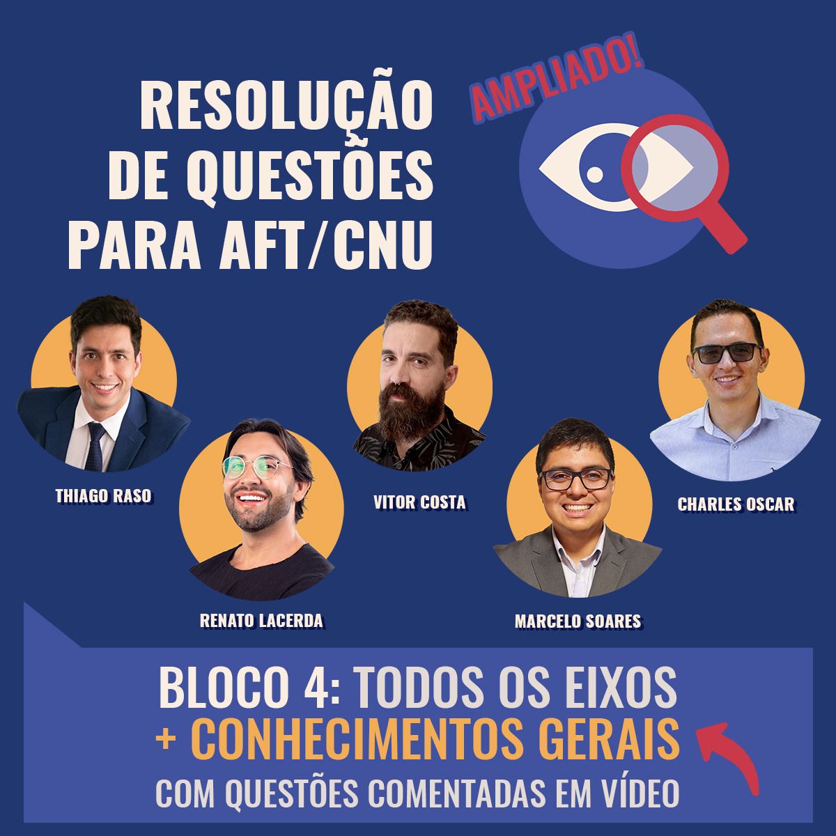 Revisão por QUESTÕES para AFT/CNU por Charles Oscar - "Curso Preparatório para Auditor-Fiscal do Trabalho" Curso.blog.br