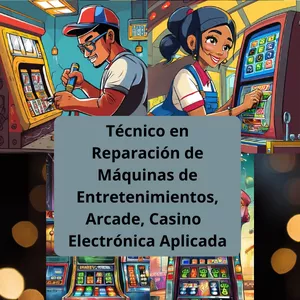 Imagen de portada para Curso online Técnico Reparación Máquinas de Entretenimientos Arcade, Casino, Vending. Electronica Aplicada