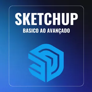 Imagem de capa para o Curso online SKETCHUP DO BASICO AO AVANÇADO