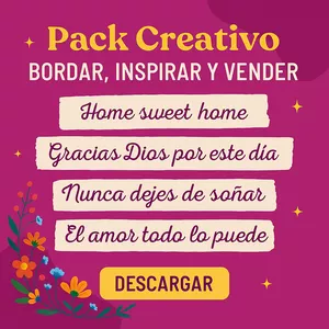 Imagen de portada para Ebook Pack Frases Creativo: Bordar, Inspirar y Vender
