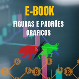 Imagem de capa para o Ebook Ebook de padrões e figuras graficas para Opções Binarias, Forex e criptomoedas 2.0