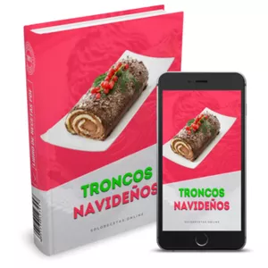 Imagen de portada para Ebook Recetario de Troncos Navideños