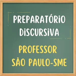 Imagem de capa para o Curso online Curso de Discursiva - SME-SP - Professor de Educação Infantil e Ensino Fundamental I