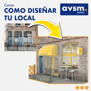 Imagen de portada para Curso online Como Diseñar tu Local o tu Punto de Venta