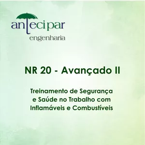 Imagem de capa para o Curso online Treinamento NR 20 -  Avançado II