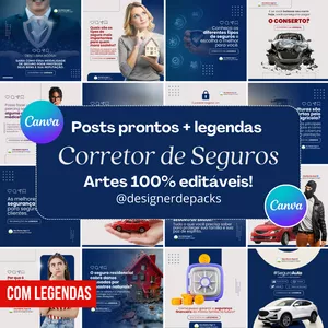 CANVA PACK CORRETOR DE SEGUROS