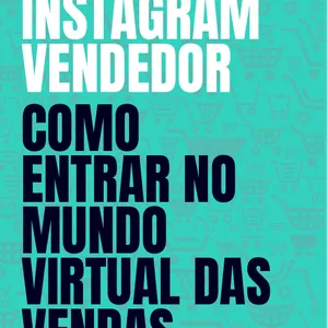 Imagem de capa para o Ebook INSTAGRAM VENDEDOR