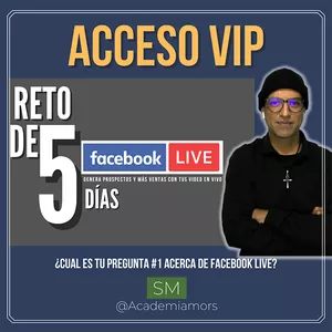 Imagem principal do produto ACCESO VIP - Reto 5 días FB LIVE