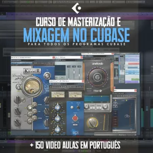 Imagem de capa para o Curso online Curso de Produção Musical No Cubase (Gravação,Edição,Mixagem & Masterizção)
