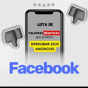 Imagem de capa para o Ebook Lista completa com Palavras que podem bloquear seus anúncios.