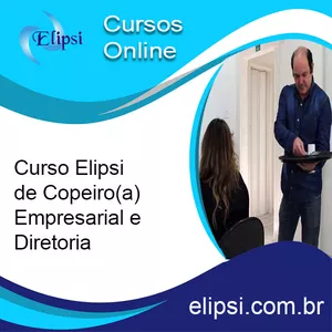 Imagem de Curso Online de Copeiro(a) Empresarial e Diretoria criado por Elipsi Cursos e Treinamentos na hotmart