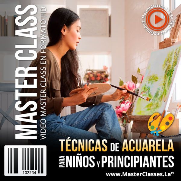 TÉCNICAS DE ACUARELA PARA NIÑOS Y PRINCIPIANTES
