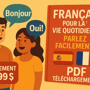 Imagen de portada para Ebook ¡Francés para la Vida Diaria: ¡Habla Rápido y Fácil!