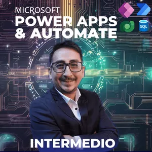 Imagen de portada para Curso online Automatización con Power Platform (Power Apps y Power Automate) - Nivel Intermedio