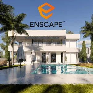 Imagem de capa para o Curso online Enscape Fácil
