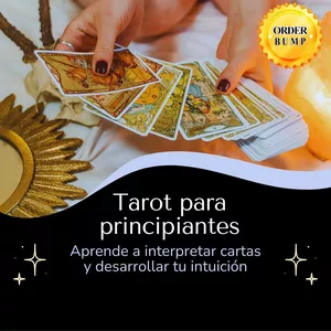 Imagen de portada para Ebook Tarot para principiantes aprende a interpretar cartas y desarrollar tu intuición 