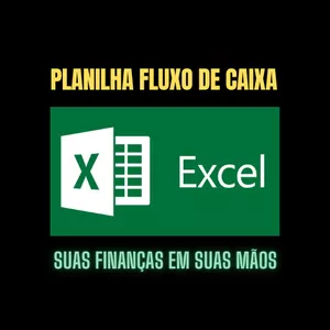 Imagem de capa para o Ebook PLANILHA EXCEL FLUXO DE CAIXA