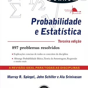 Imagem de capa para o Ebook AP2, AP4 e AP5 (AV1 E AV2) PROVA E GABARITO ESTATISTICA E PROBABILIDADE
