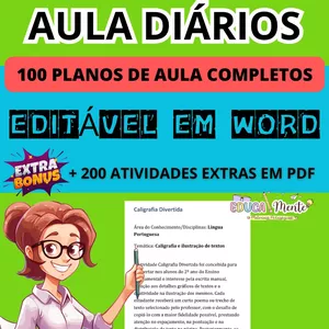 Imagem de capa para o Ebook PLANO DE AULA DIÁRIO COMPLETO- 2º ANO