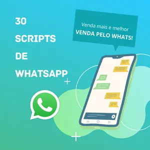 Imagem de capa para o Curso online 30 Scripts de vendas para Whatsapp