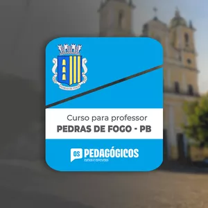 Imagem de capa para o Curso online Prefeitura de Pedras de Fogo PB - Curso Pós-Edital  para professor 