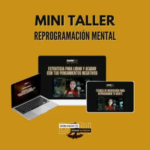 Imagen de portada para Curso online Mini taller de reprogramación mental
