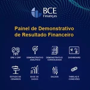 Dashboard Financeiro - Painel Demonstrativo de Resultado Financeiro