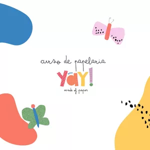 Imagem de capa para o Curso online Curso de Papelaria Yay!